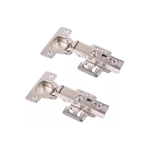 Foto 1 | Foto 1 | Kit Bisagra Bidimensional Recta Cierre Suave Níquel Eo Safe Imports ESI-11481 Plateados 16 Piezas