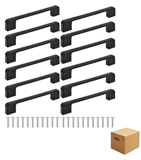 Foto 1 | Foto 1 | Jaladera Tirador Lab.g Manija De Dedos Para Armario Cajón 12 Pcs Negro