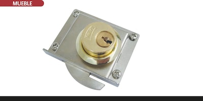 Foto 1 | Foto 1 | Cerradura 72 para Mueble Derecha 20 Phillips color Plateado