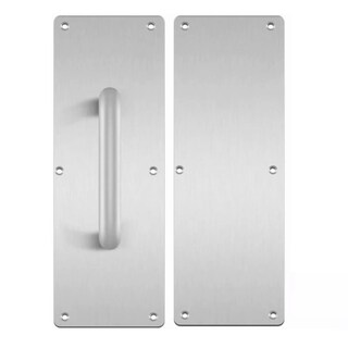 Foto 1 | Foto 1 | Jaladera Placa para Puertas Eo Safe Imports ESI-11486 Plateado de Acero Inoxidable