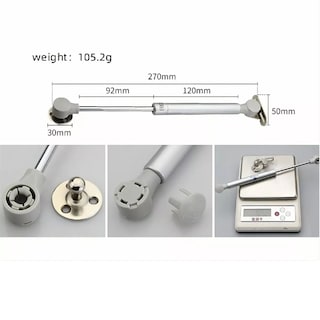Foto 3 | Foto 3 | Pistón Elevable De Gas Amortiguador Puertas Cocina 5 Piezas Eo Safe Imports Esi-15624 Plata