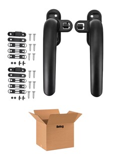 Foto 1 | Foto 1 | Manilla De Ventana Manija De Puerta 2 Pcs Negro