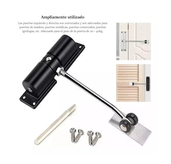 Foto 4 | Foto 4 | Cierra Puertas Automático Resorte Invisible Para Doméstico Negro