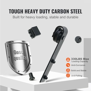 Foto 3 | Foto 3 | Kit De Herrajes Para Puertas Corredizas De Granero Vevor, Carga De 8 Pies Y 150 Kg - Venta Internacional.