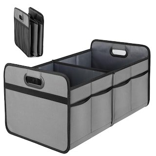 Foto 1 | Foto 1 | Organizador De Maletero De Coche Simple Deluxe, 50 L, Suv, Impermeable, Gris - Venta Internacional.