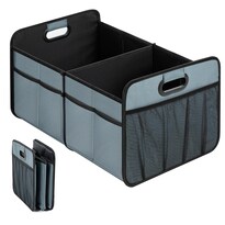 Organizador De Maletero De Coche, Sencillo, De Lujo, 2 Compartimentos, Impermeable - Venta Internacional.