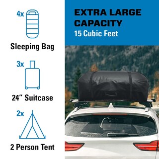 Foto 4 | Foto 4 | Bolsa De Transporte De Carga Reese Para Techo, Impermeable, 15 Litros, Para Coches Y Suv - Venta Internacional.