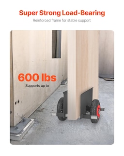 Foto 2 | Foto 2 | Panel Dolly Vevor De 272 Kg Para Uso Pesado Con 8 Ruedas Neumáticas - Venta Internacional.