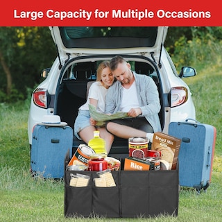 Foto 3 | Foto 3 | Organizador De Maletero Simple Deluxe De 50 Litros Para Coche/suv A Prueba De Agua - Venta Internacional.