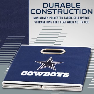 Foto 4 | Foto 4 | Contenedor De Almacenamiento Plegable Franklin Sports Nfl Dallas Cowboys - Venta Internacional.