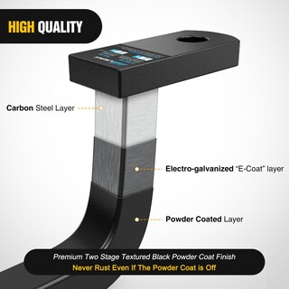 Foto 4 | Foto 4 | Enganche Para Remolque, Soporte Esférico, Receptor Nilight De 1-1/4 Pulgadas, 1587 Kg - Venta Internacional.