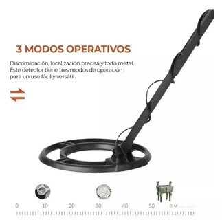 Foto 5 | Foto 5 | Detector De Metal Subterráneos Con Auricular Picool Encuentra Oro Jm202