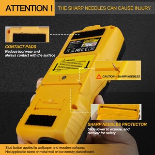 Foto 4 | Foto 4 | Stud Finder Prexiso Preciso 5 En 1 Con Medición Y Nivel Láser - Venta Internacional.