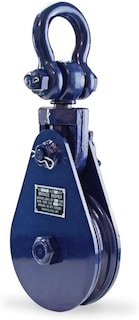 Foto 1 | Foto 1 | Polea con Grillete de Eslinga Karlen 45.72 cm Azul Capacidad 15 Toneladas Cuerda 1 Pulg
