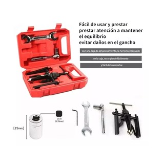Foto 2 | Foto 2 | Extractores de Rodamientos de 3 Mordazas para Motocicletas 5 Piezas Eo Safe Imports Esi-12271 Multicolor