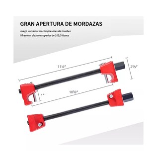 Foto 5 | Foto 5 | Compresor De Resorte Amortiguador Para Auto Rojo