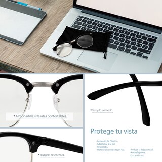 Foto 7 | Foto 7 | Lentes Andromeda Inc con Filtro para Proteger Tu Vista