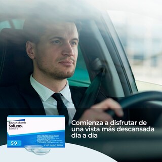 Foto 4 | Foto 5 | Lentes de Contacto +1.50 Bausch & Lomb Soflens 59 6 Piezas Reemplazo Mensual