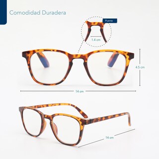 Foto 2 | Foto 2 | Magma Life Lentes Para Computadora Y Lectura 3.5 Dioptrías | Pack De 5 Gafas Blue Light Con Armazones Modernos