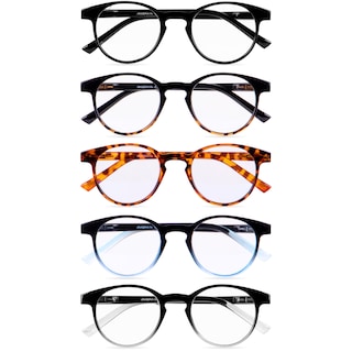 Foto 1 | Foto 1 | Magma Life Lentes Para Computadora Y Lectura: Set De 5 Con Tecnología Blue Light Y Armazones Clásicos (2.5 Dioptrías)