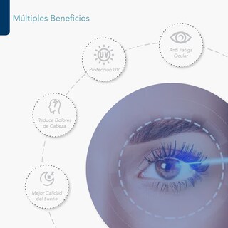 Foto 5 | Foto 5 | Magma Life Lentes Para Computadora Y Lectura: Set De 5 Con Tecnología Blue Light Y Armazones Clásicos (2.5 Dioptrías)