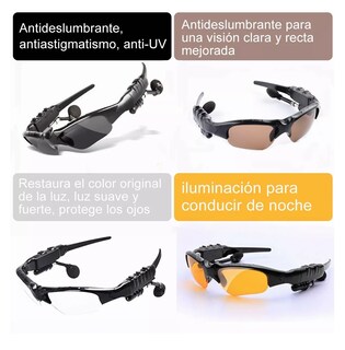 Foto 3 | Foto 3 | Gafas de Sol Bluetooth con Audífonos Inalámbricos y Reducción de Ruido