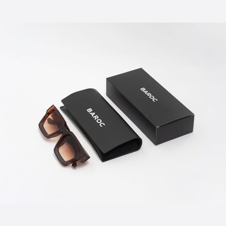 Foto 2 | Foto 2 | Lentes De Sol Baroc Unisex Color Marrón Uv 400