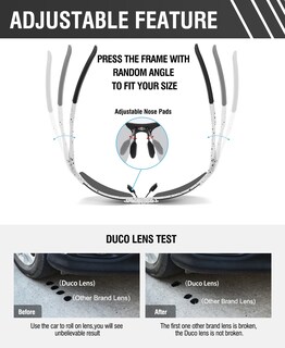 Foto 5 | Foto 5 | Gafas De Sol Polarizadas Duco 8177s Para Hombre Con Protección Uv400 - Venta Internacional.