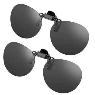 Foto 1 | Foto 1 | Gafas De Sol Con Clip Splaks, Redondas, Polarizadas, Unisex, Abatibles - Venta Internacional.