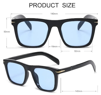 Foto 2 | Foto 2 | Xtellar Lentes De Sol Con Protección Uv400 - Elegancia Unisex Al Estilo Cuadrado Chic
