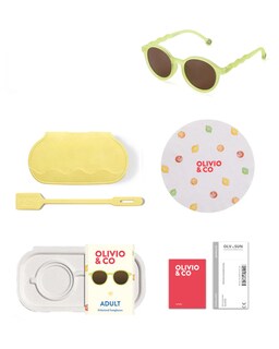 Foto 5 | Foto 5 | Lentes Olivio & Co. Oval Lime Green Adulto