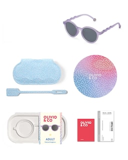 Foto 5 | Foto 5 | Lentes Olivio & Co. Oval Purple Coral Adulto
