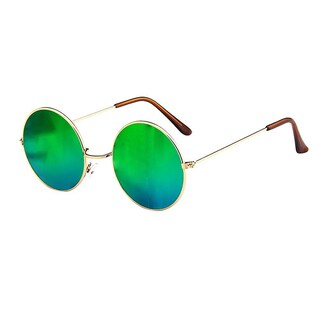 Foto 2 | Foto 2 | Gafas De Sol Huoguo Vintage Retro Con Montura Redonda Unisex - Venta Internacional.