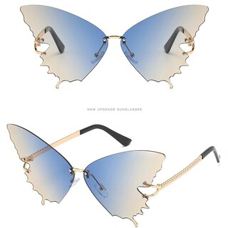 Foto 2 | Foto 2 | Gafas De Sol Huoguo Con Forma De Mariposa Retro Vintage Unisex - Venta Internacional.