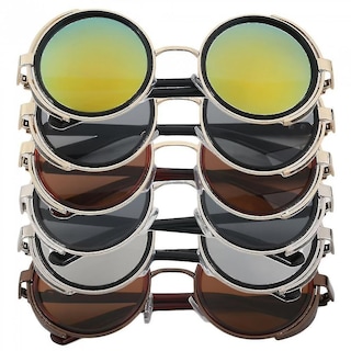 Foto 4 | Foto 4 | Guantes Ecuestres Gafas De Sol Steampunk Redondas Vintage - Venta Internacional.