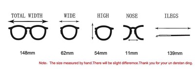 Foto 4 | Foto 4 | Gafas De Sol Huoguo Vintage Retro Con Lentes De Espejo Unisex - Venta Internacional.