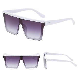 Foto 2 | Foto 2 | Gafas De Sol Huoguo Forma Irregular Vintage Retro Unisex - Venta Internacional.