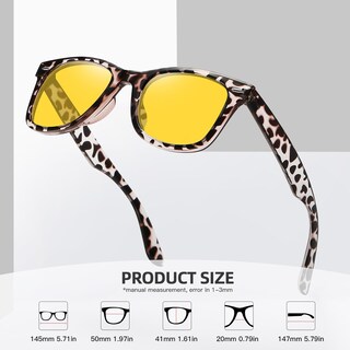 Foto 4 | Foto 4 | Gafas De Sol Meetsun Classic Retro Square Polarizadas Uv400 - Venta Internacional.