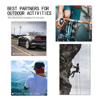 Foto 6 | Foto 6 | Gafas De Sol Kuguaok Sports Polarizadas Para Hombre Con Protección Uv400 - Venta Internacional.