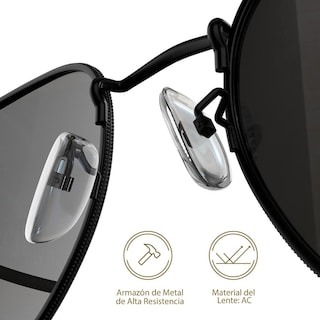 Foto 3 | Foto 3 | Lentes de Sol Unisex Hypson Negros