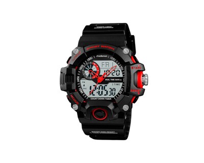 Foto 1 | Foto 1 | Skmei Reloj Digital y Análogo Sport Redlemon 1331 color Rojo Contra Agua Cronómetro Alarma