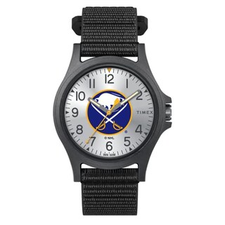 Foto 2 | Foto 3 | Venta Internacional - Timex Men's Nhl Pride 40 Mm Reloj - Buffalo Sabers Con Correa De Revisión Rápida Negra