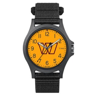 Foto 1 | Foto 1 | Venta Internacional - Timex Nfl Pride 40 Mm Reloj - Comandantes De Washington Con Correa De Revestimiento Negro Negro