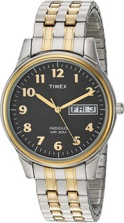 Foto 1 | Foto 1 | Venta Internacional - Banda De Expansión De Dos Tonos De Charles Street Timex Masculina T26481 Reloj