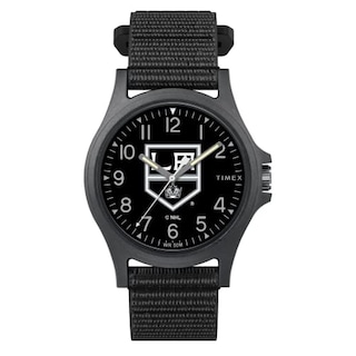Foto 1 | Foto 1 | Venta Internacional - Timex Men's Nhl Pride 40 Mm Reloj - Los Angeles Kings Con Correa De Revisión Rápida Negra