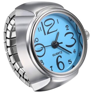 Foto 3 | Foto 3 | Reloj Anillo Elástico High Monaco Mxtrb-005 5 Piezas Plata Y Azul