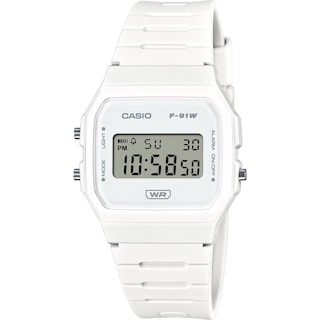 Foto 1 | Foto 1 | Reloj Casio F-91wb-7acf Pop-blanco