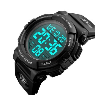 Foto 2 | Foto 2 | Reloj Skmei Digital Con Cara Grande Para Hombre, Deportivo, Impermeable, Negro - Venta Internacional.