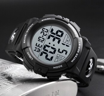 Foto 3 | Foto 3 | Reloj Skmei Digital Con Cara Grande Para Hombre, Deportivo, Impermeable, Negro - Venta Internacional.