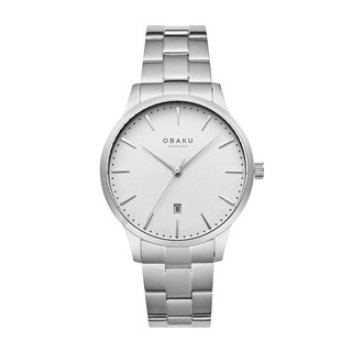 Foto 1 | Foto 1 | Reloj Obaku Denmark V247xdcisc Lyng Stor Brace-acero